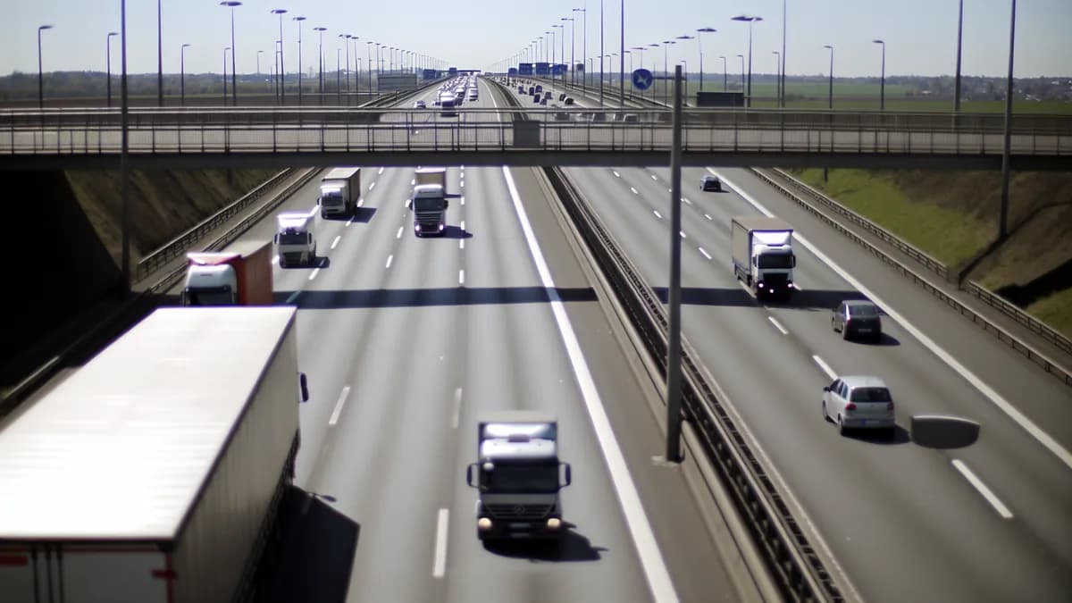 Autobahn Abstandsblitzer Messstelle Abstandsblitzer A9 Dittersdorf, km 217.5 auf der A9