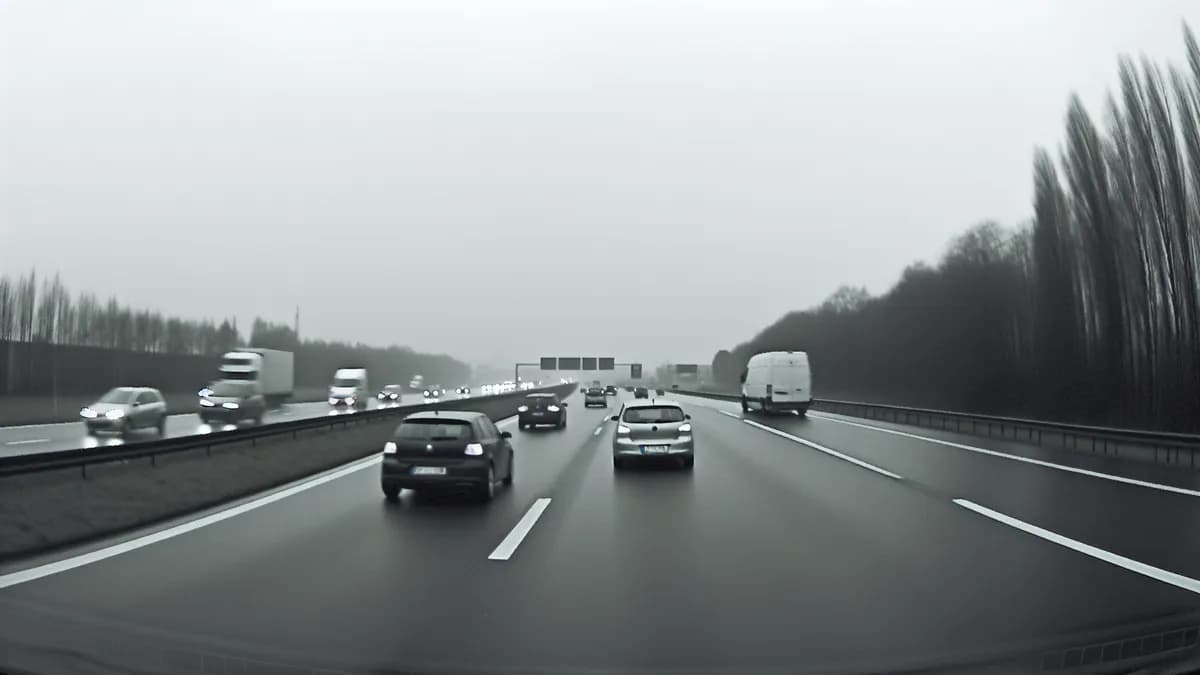 Abstandsblitzer BAB 10, Abschnitt 251, km 0.775