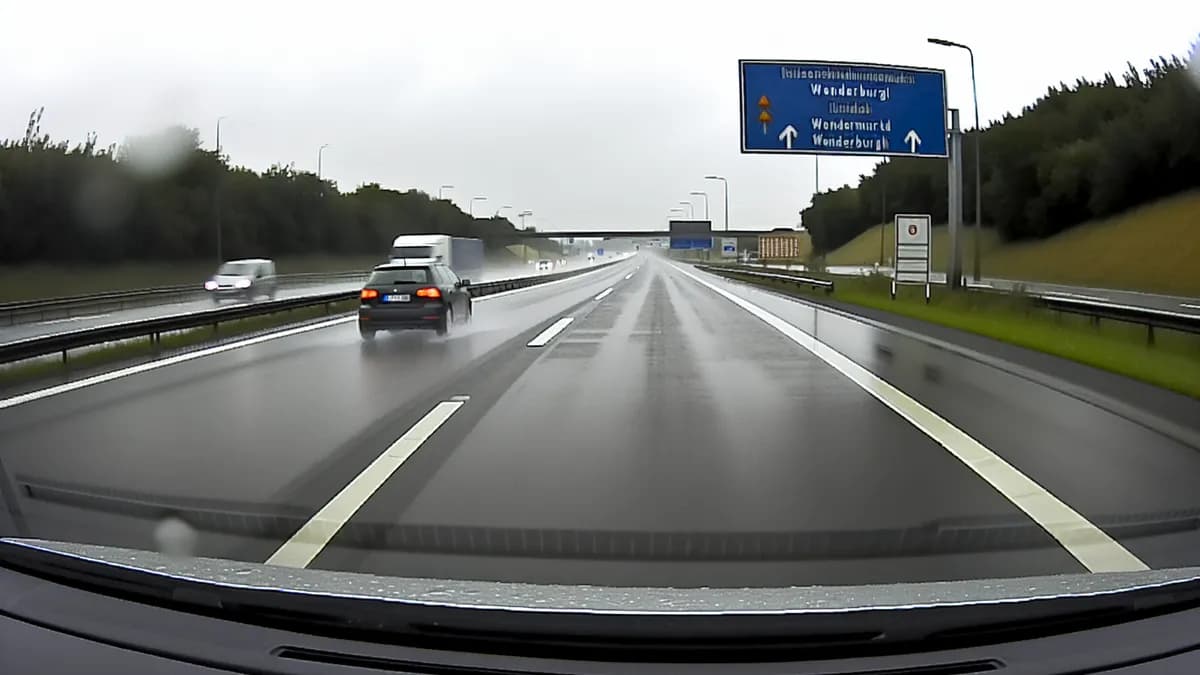 Autobahn Abstandsblitzer Messstelle Abstandsblitzer A2 Wendeburg, km 183.2 (Richtung Hannover) auf der A2