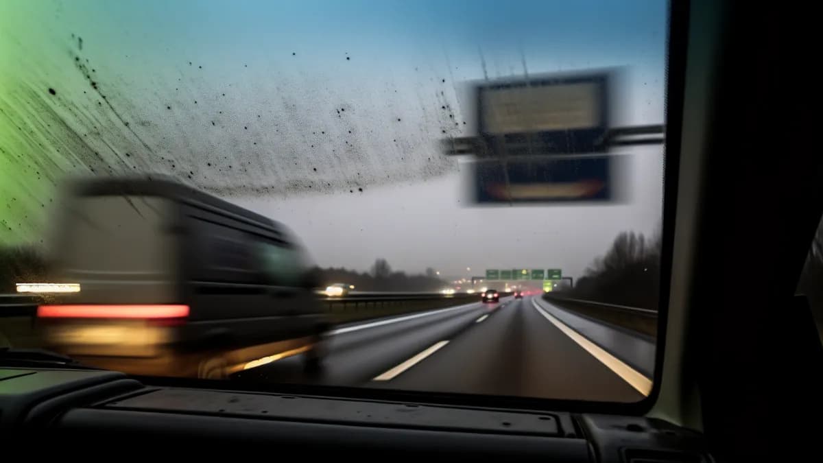 Autobahn Abstandsblitzer Messstelle Abstandsblitzer A8 Pforzheim-West, km 121.6 (Pfinztalbrücke) auf der A8 / Fahrtrichtung Karlsruhe