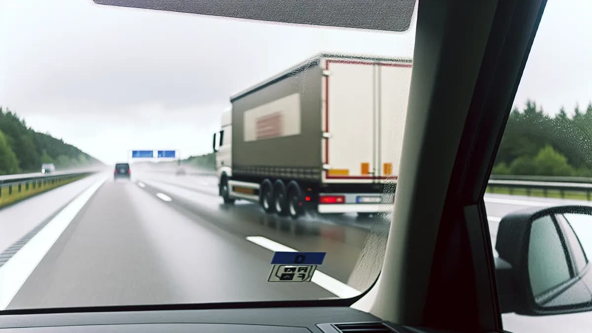 Abstandsblitzer A33 bei Bielefeld