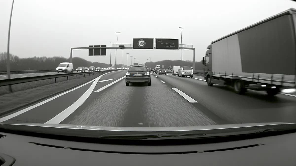 Abstandsblitzer A27 bei Bremen, km 64.94, Richtung Cuxhaven/Walsrode