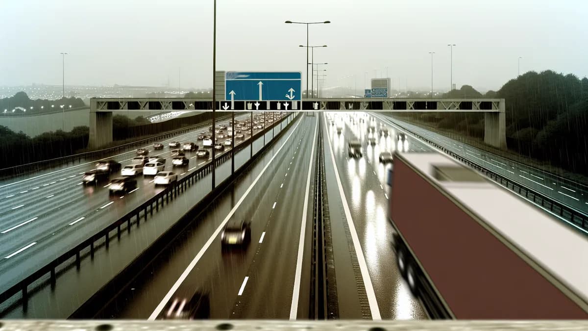 Autobahn Abstandsblitzer Messstelle Abstandsblitzer A8 Brunntal Richtung Salzburg auf der A8 München – Salzburg