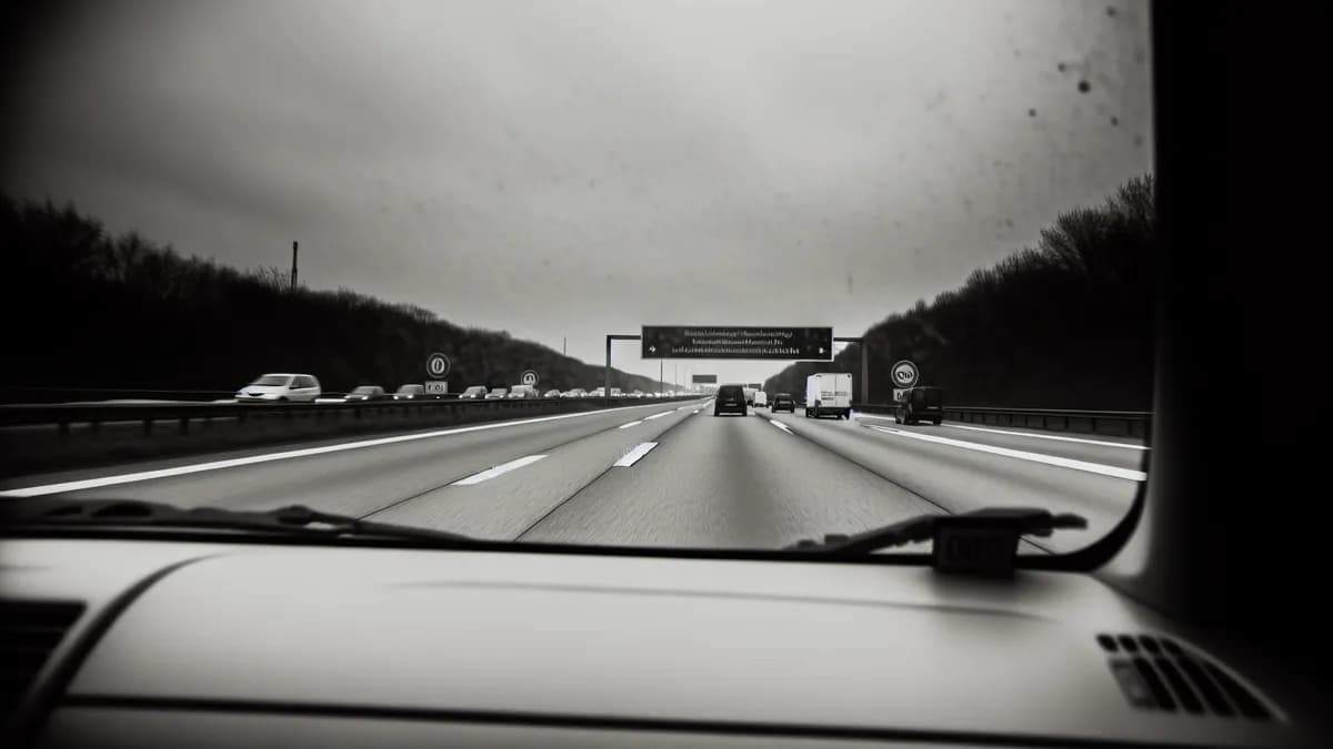 Abstandsblitzer A7 bei Dietmannsried