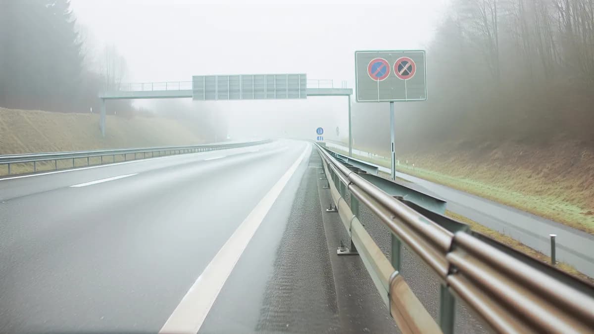 Abstandsblitzer A5, Km 754.8 bei Freiburg