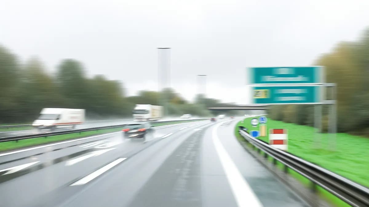 Abstandsblitzer A71 Gräfenroda