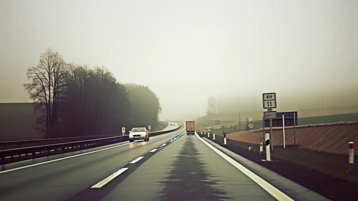 Abstandsblitzer A61 bei Gundheim (km 334.9)