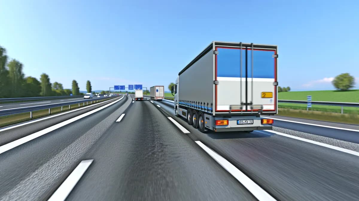 Autobahn Abstandsblitzer Messstelle Abstandsblitzer A81 Horb-Ahldorf bei km 630.8 auf der A81 in Fahrtrichtung Singen