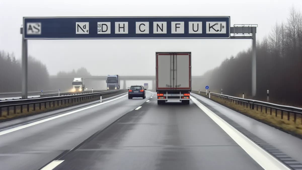 Abstandsblitzer A23 Kummerfeld bei km 13.5