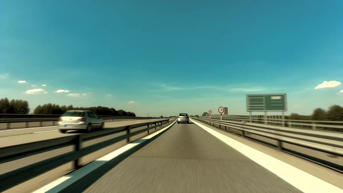 Abstandsblitzer A24 bei km 89.5 in Richtung Berlin