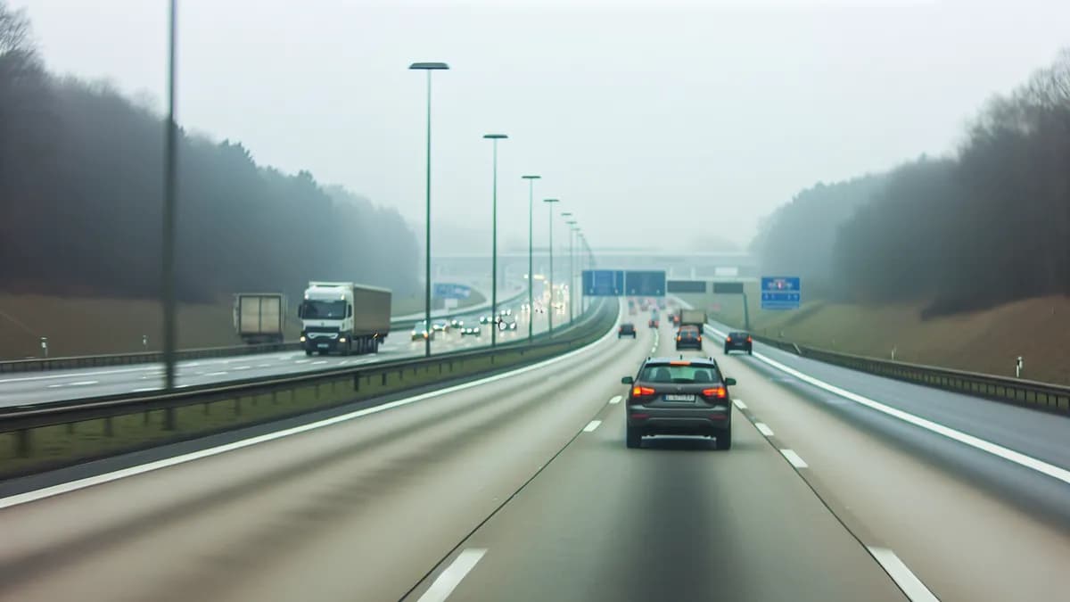 Abstandsblitzer A61 bei Mönchengladbach, FR Koblenz
