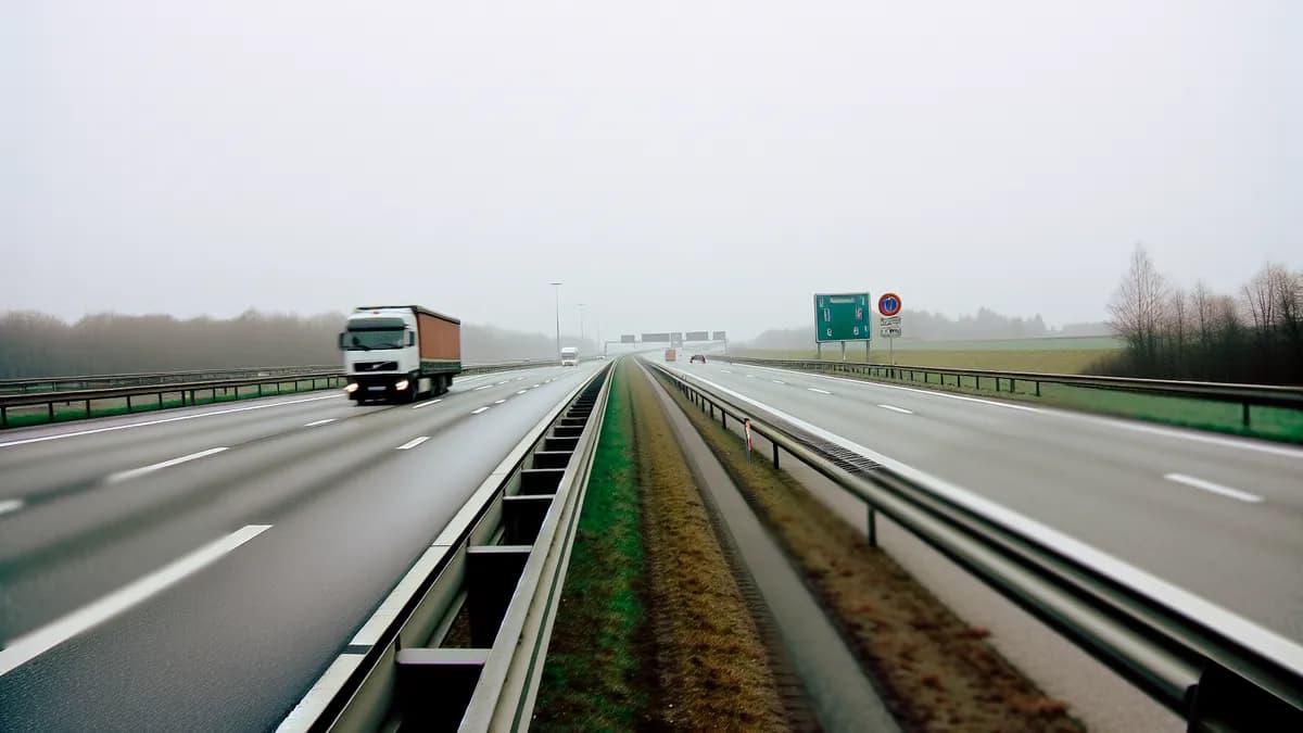 Abstandsblitzer A9 Neufahrn