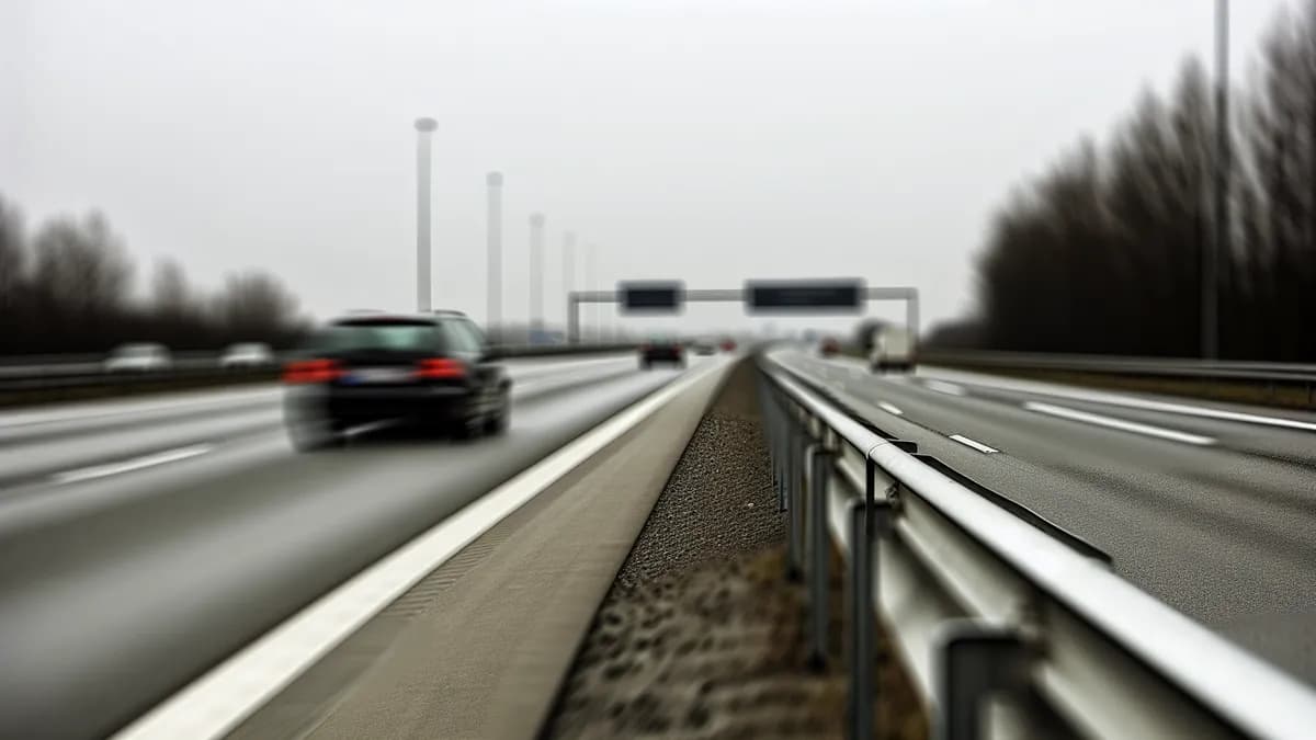 Abstandsblitzer A3 Niedernhausen, km 139.5