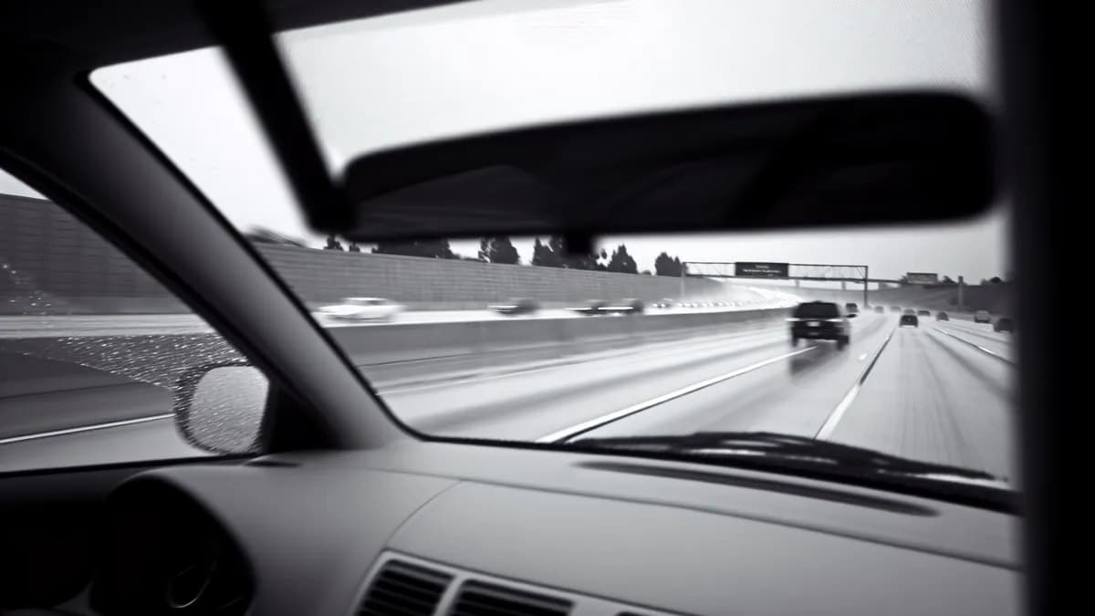 Autobahn Abstandsblitzer Messstelle Abstandsblitzer A96 Penzing bei km 3.499 auf der A96 Richtung Lindau