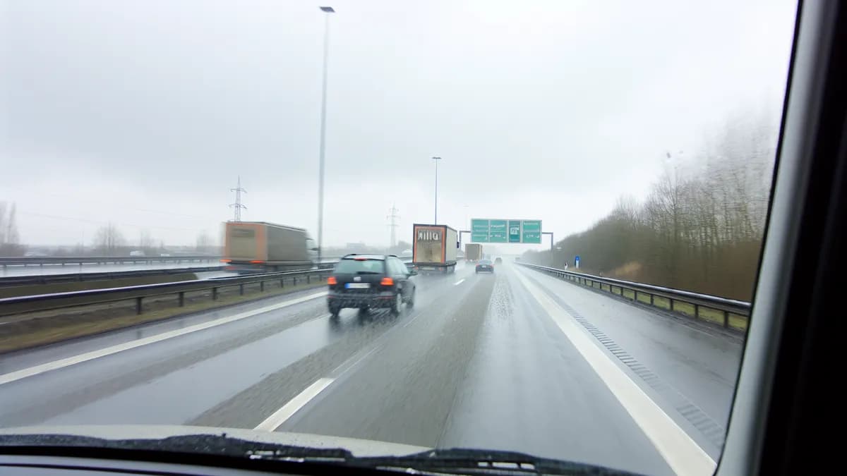 Abstandsblitzer A61 bei Plaidt