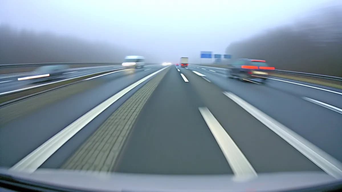 Abstandsblitzer A3 Waldbrunn (Abschnitt 360)