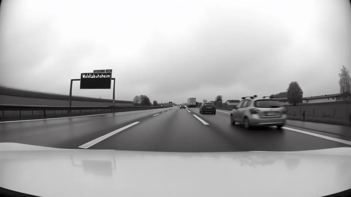 Autobahn Abstandsblitzer Messstelle Abstandsblitzer A61 Waldlaubersheim (VKS 3.0) auf der A61