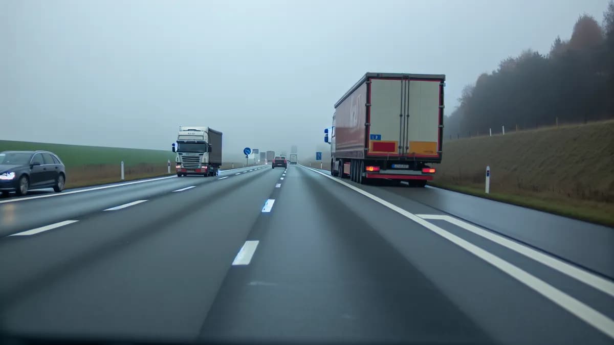 Autobahn Abstandsblitzer Messstelle Abstandsblitzer A29 Wiefelstede, km 51.100 auf der A29, Fahrtrichtung Osnabrück