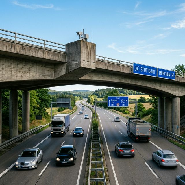 Blitzer Autobahn
